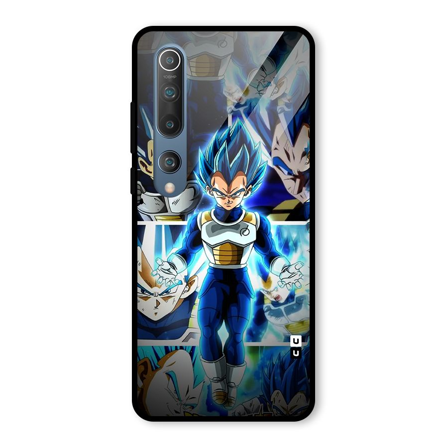 Prince Vegeta Glass Back Case for Mi 10
