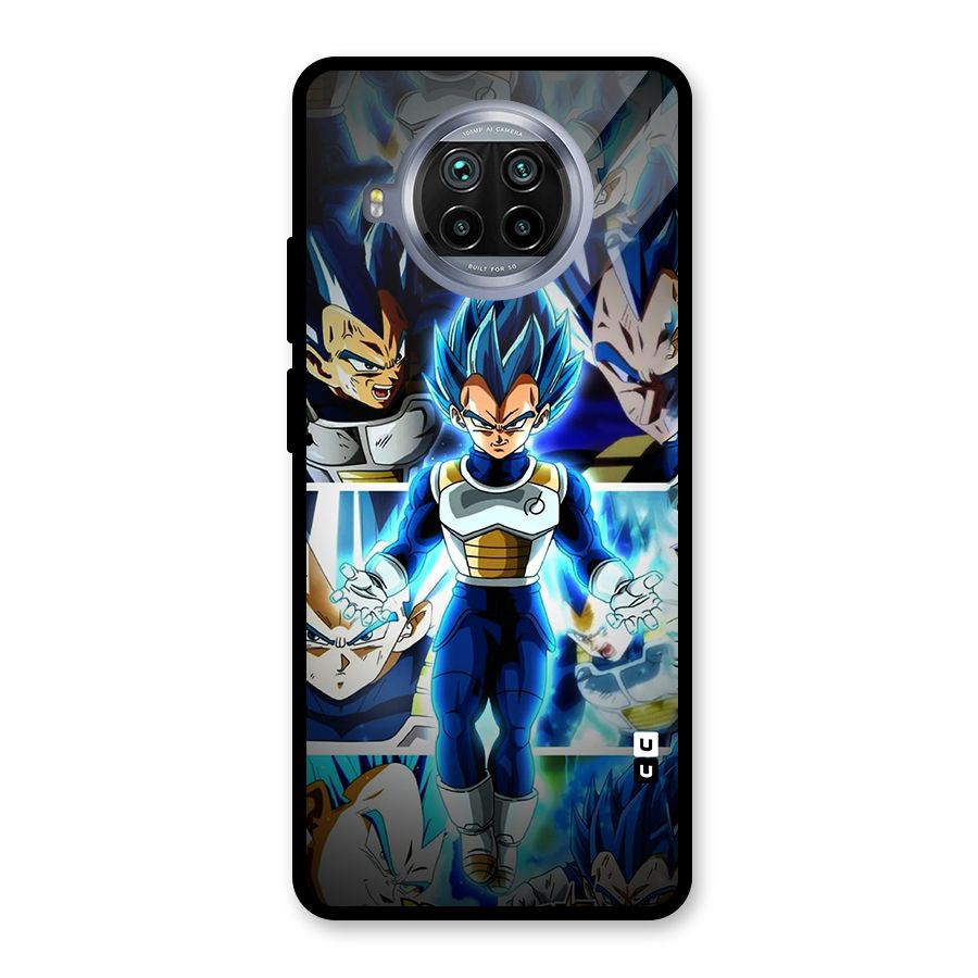 Prince Vegeta Glass Back Case for Mi 10i