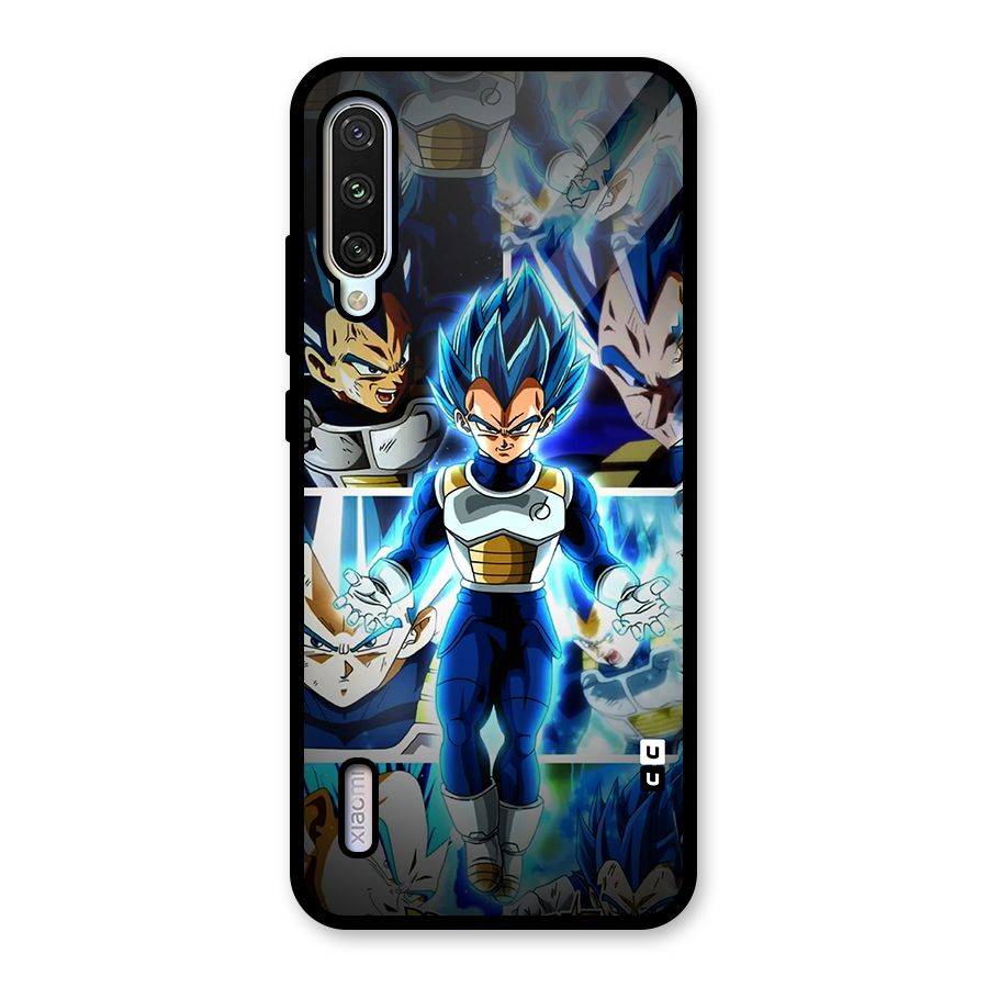 Prince Vegeta Glass Back Case for Mi A3