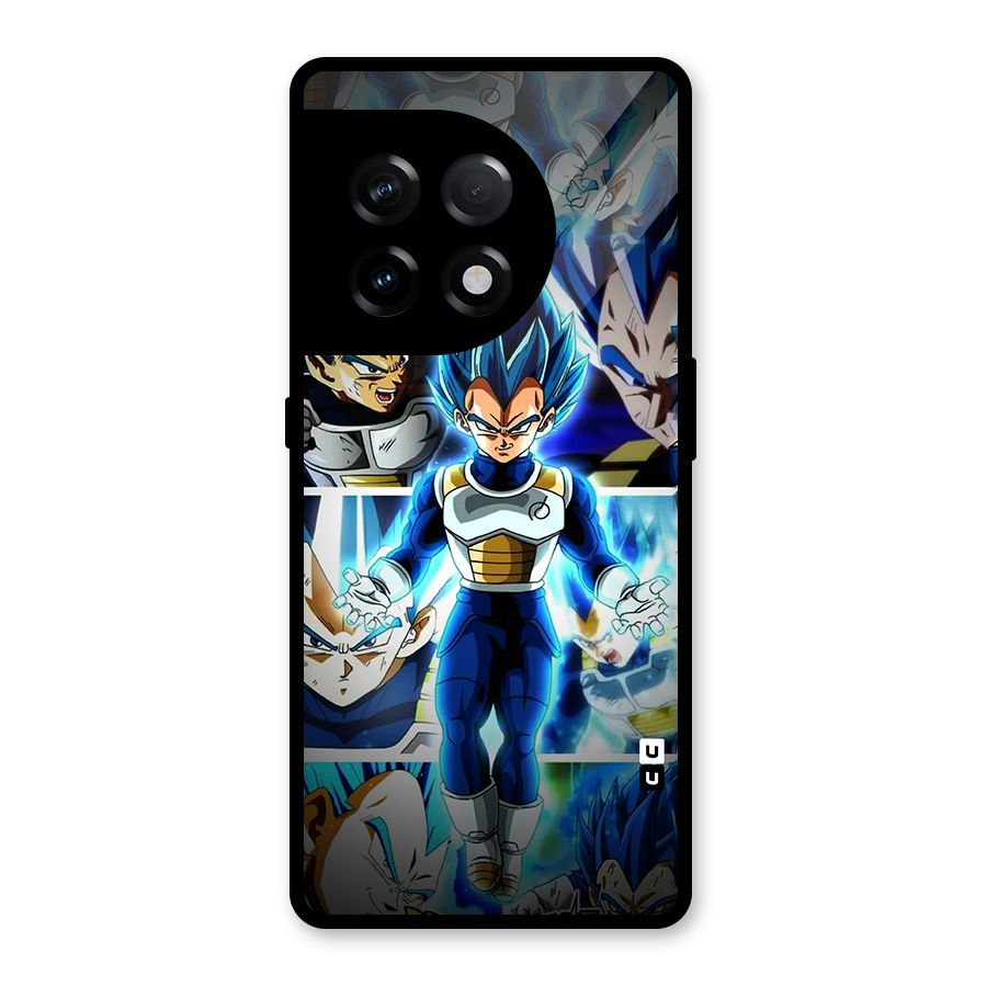 Prince Vegeta Glass Back Case for OnePlus 11R