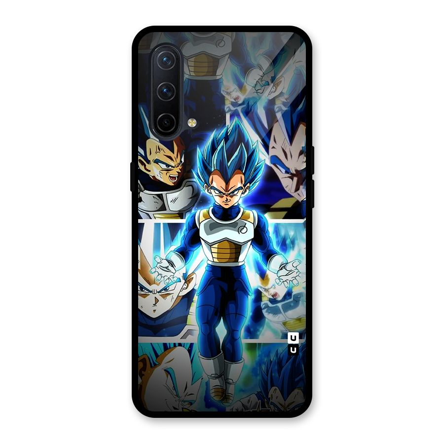 Prince Vegeta Glass Back Case for OnePlus Nord CE 5G