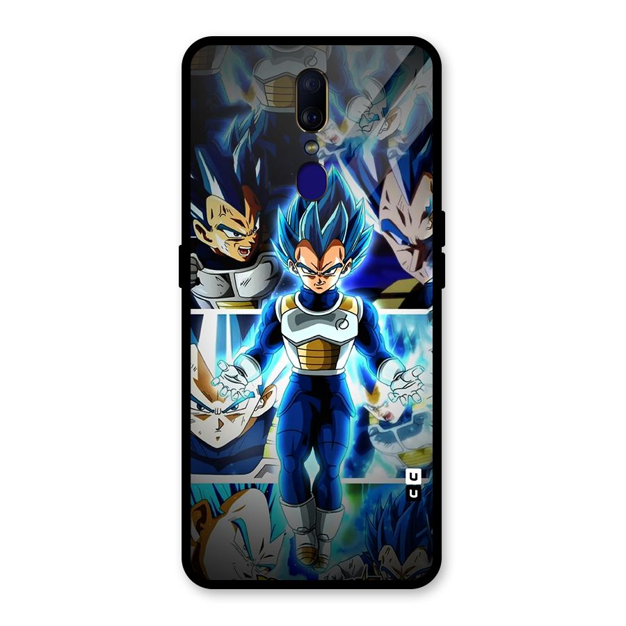Prince Vegeta Glass Back Case for Oppo F11