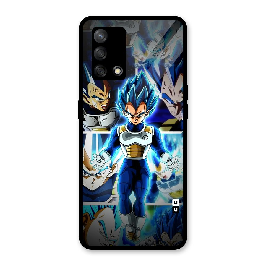 Prince Vegeta Glass Back Case for Oppo F19s