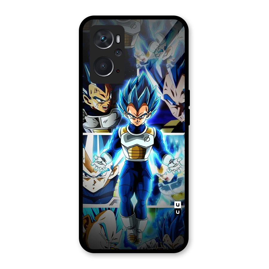 Prince Vegeta Glass Back Case for Oppo K10 4G