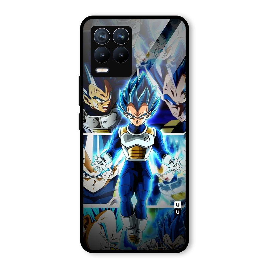 Prince Vegeta Glass Back Case for Realme 8