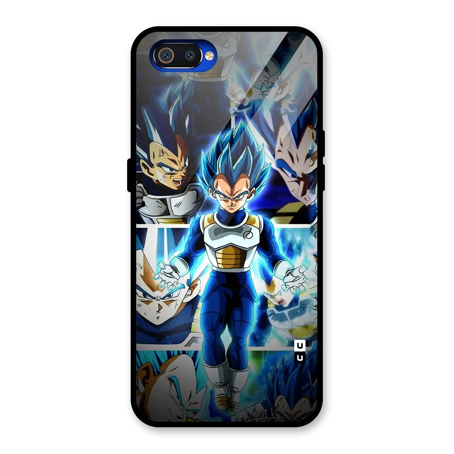 Prince Vegeta Glass Back Case for Realme C2