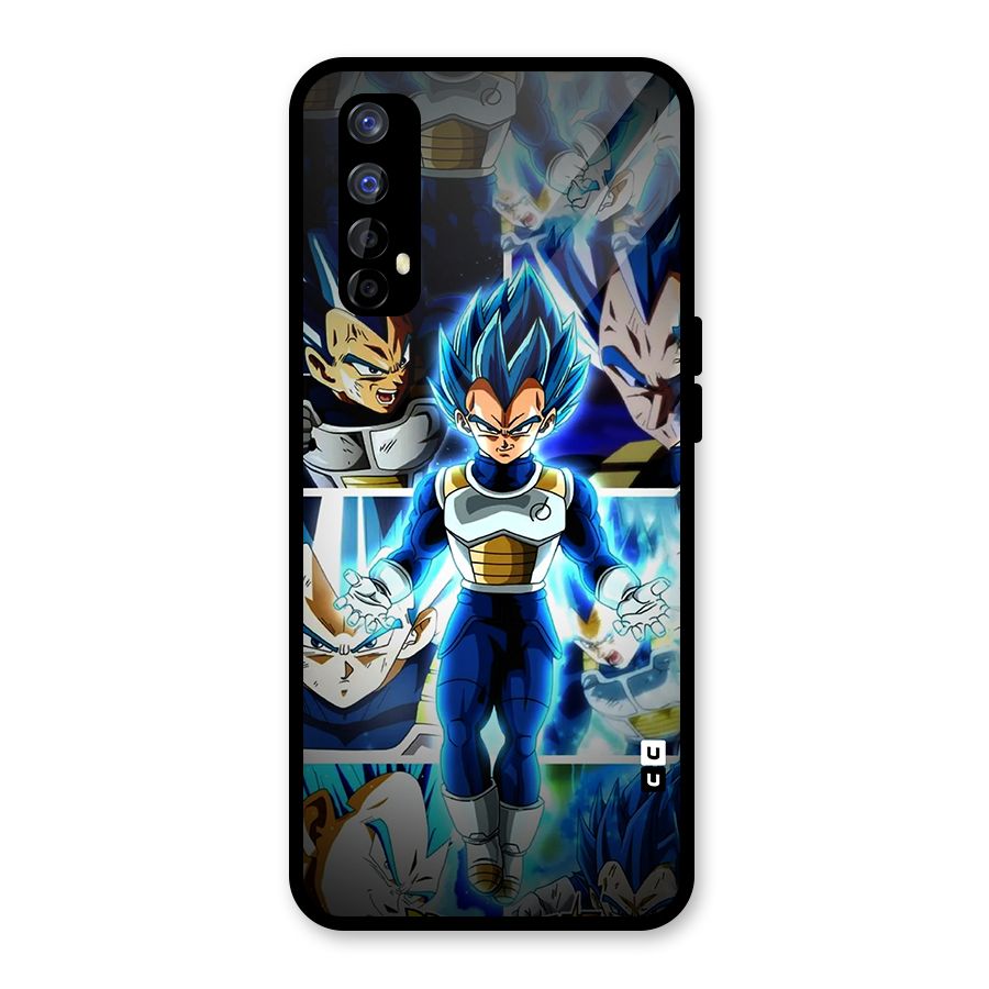 Prince Vegeta Glass Back Case for Realme Narzo 20 Pro