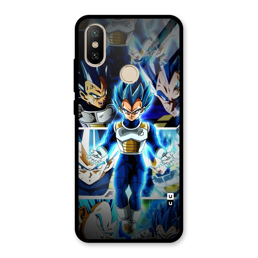 Prince Vegeta Glass Back Case for Redmi A2