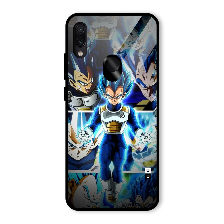 Prince Vegeta Glass Back Case for Redmi Note 7S