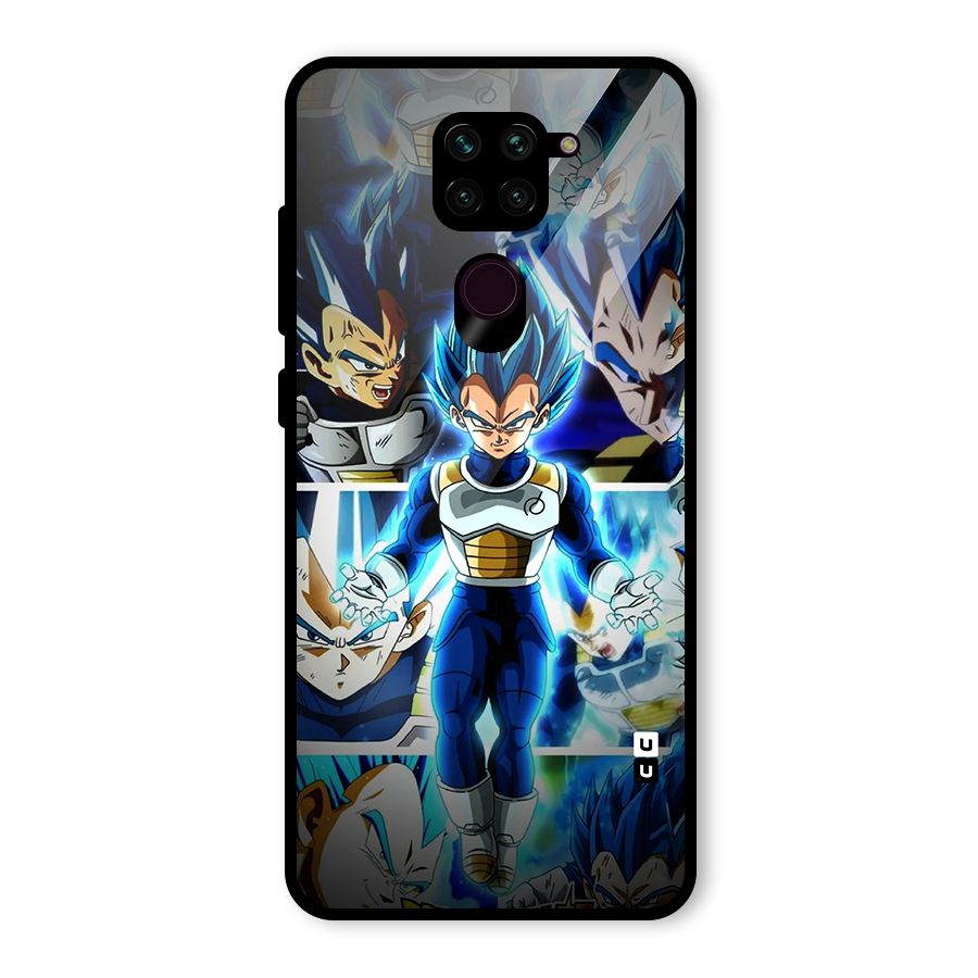 Prince Vegeta Glass Back Case for Redmi Note 9