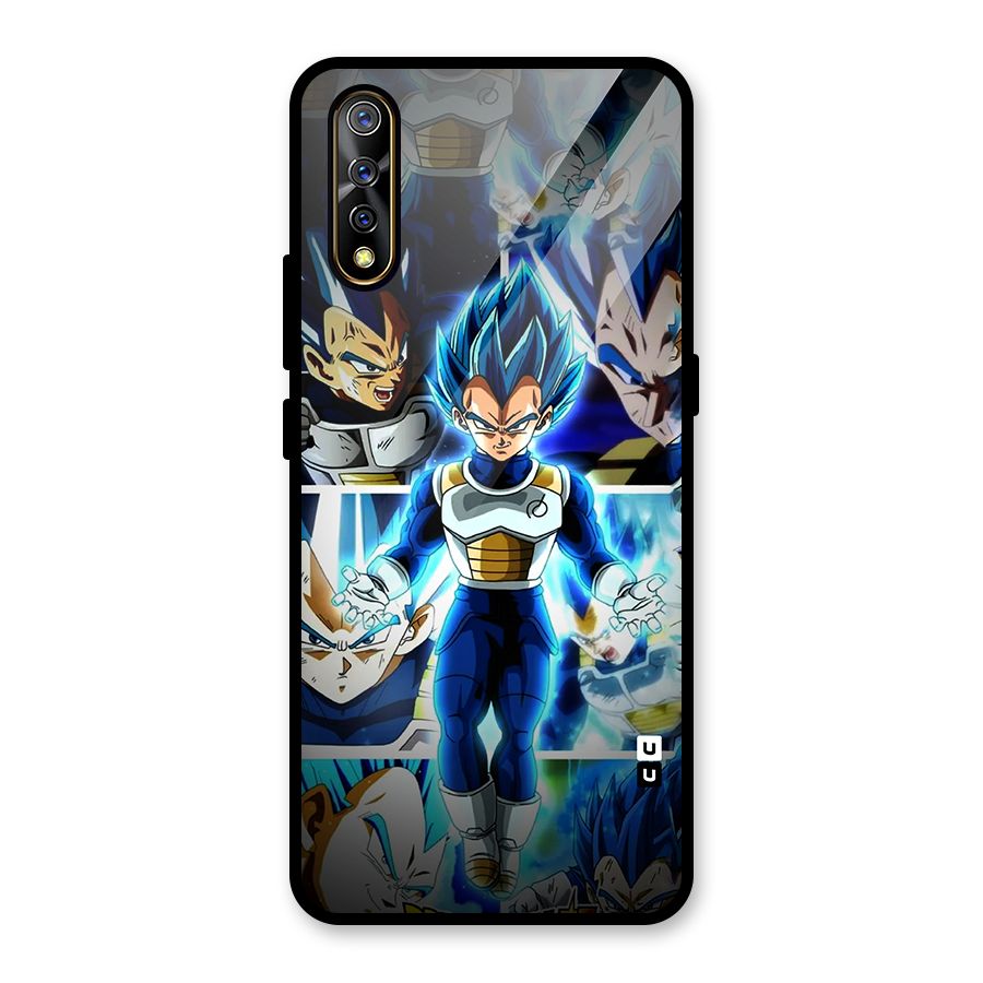 Prince Vegeta Glass Back Case for Vivo S1