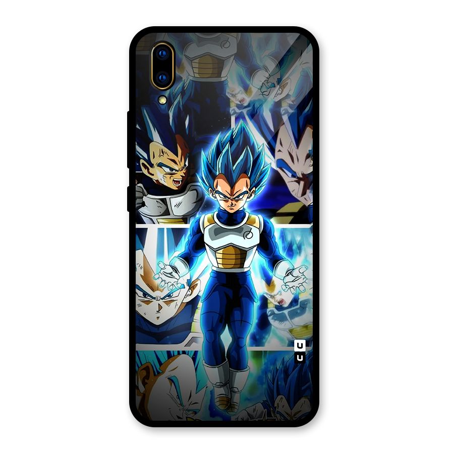 Prince Vegeta Glass Back Case for Vivo V11 Pro
