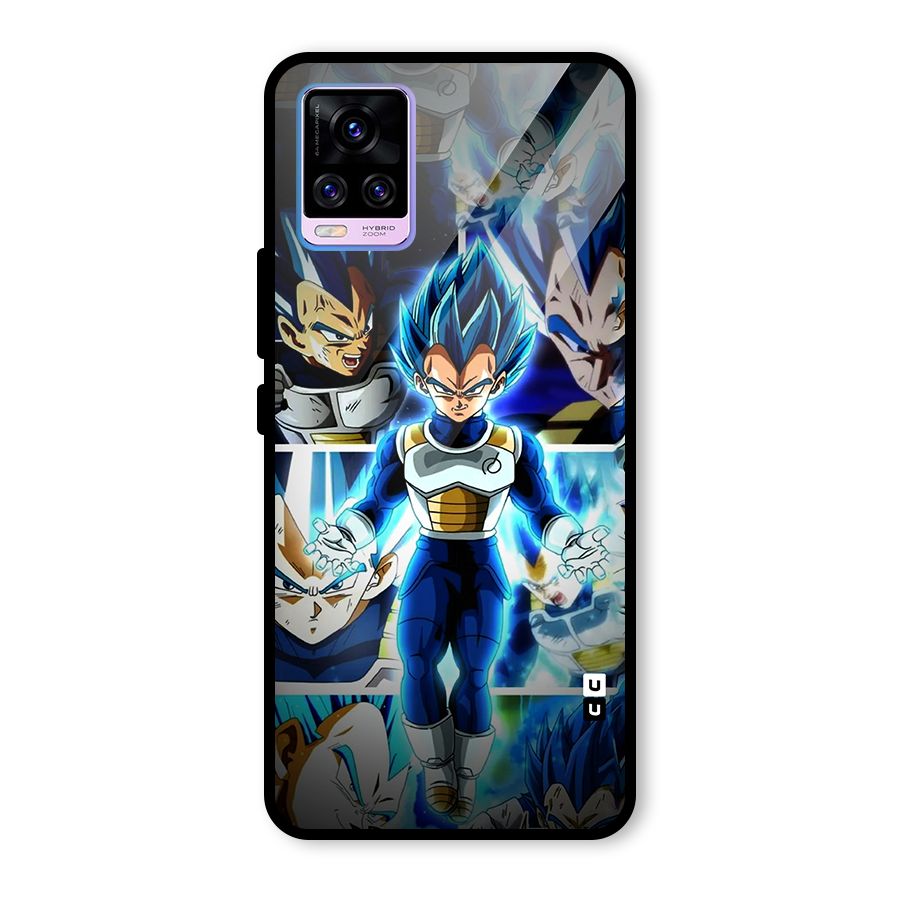 Prince Vegeta Glass Back Case for Vivo V20 Pro