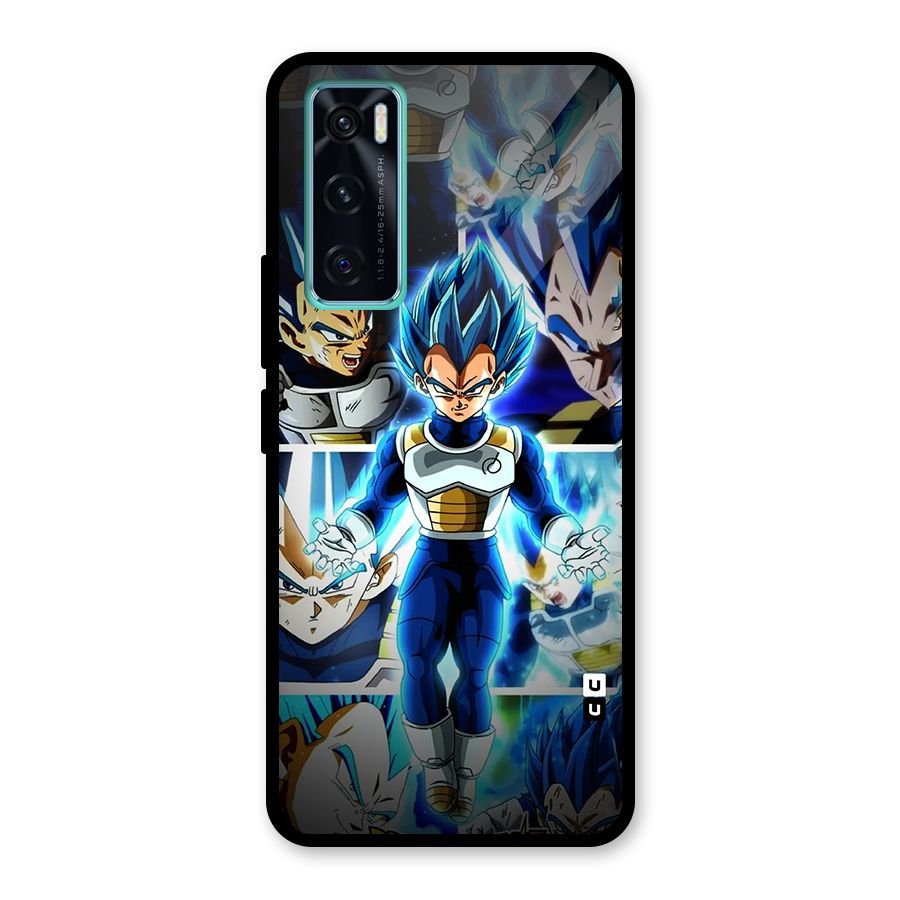 Prince Vegeta Glass Back Case for Vivo V20 SE
