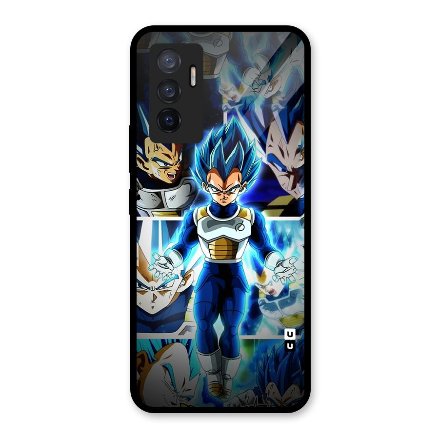 Prince Vegeta Glass Back Case for Vivo V23e