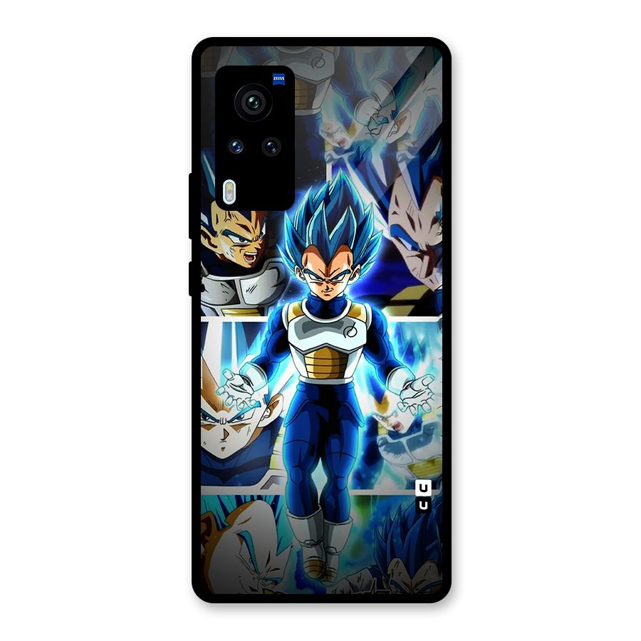 Prince Vegeta Glass Back Case for Vivo X60 Pro