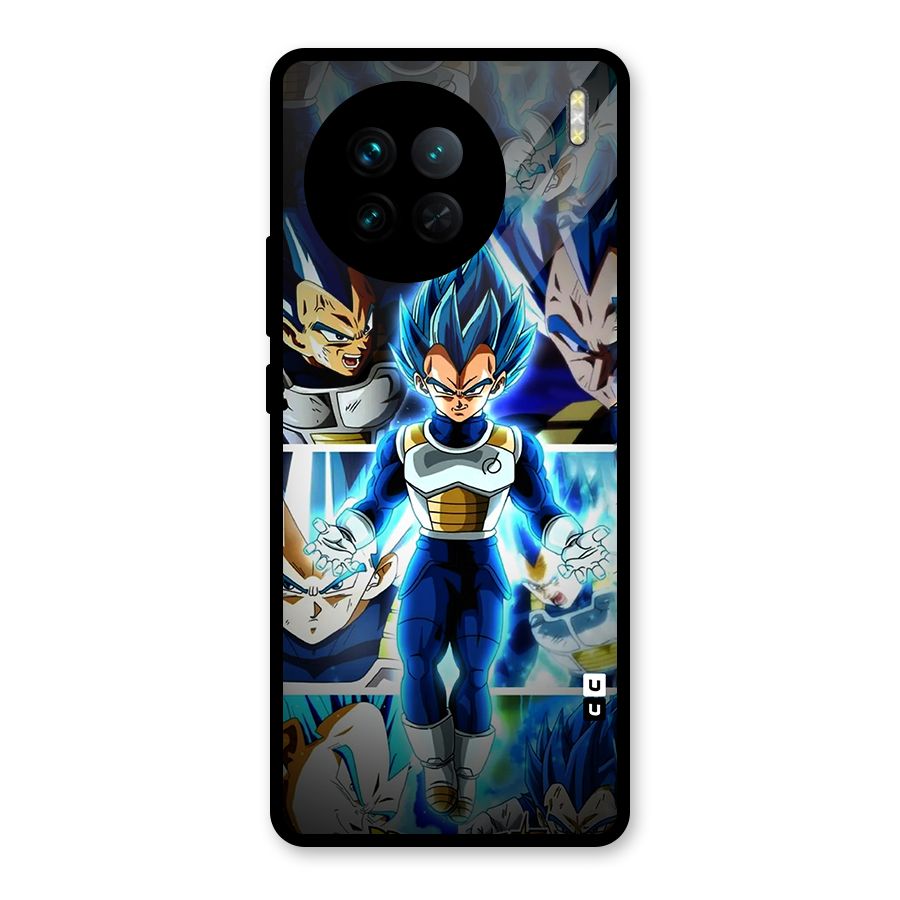 Prince Vegeta Glass Back Case for Vivo X90