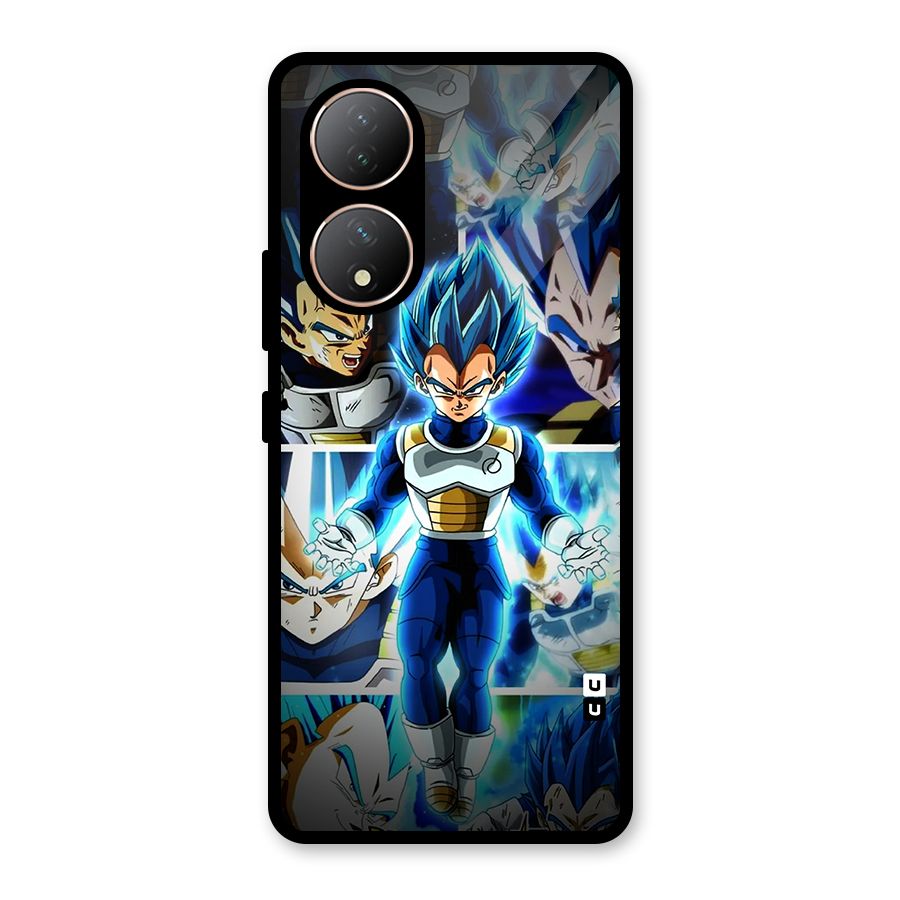 Prince Vegeta Glass Back Case for Vivo Y100
