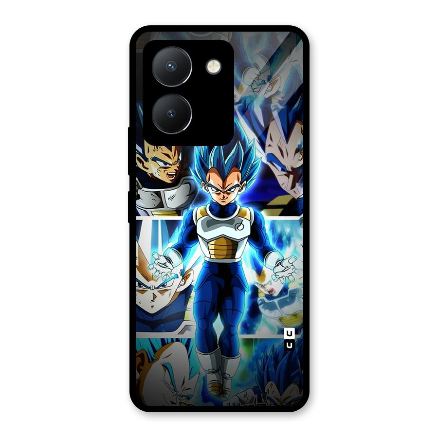 Prince Vegeta Glass Back Case for Vivo Y36