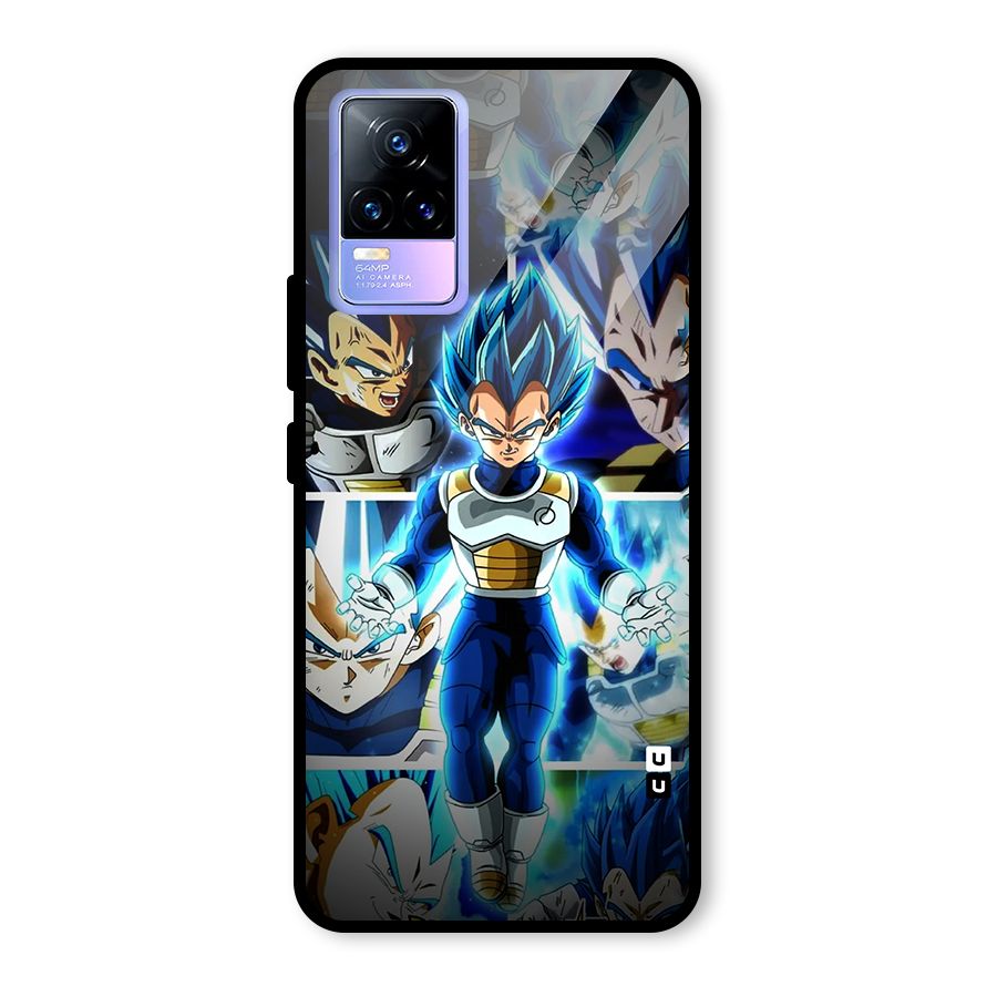 Prince Vegeta Glass Back Case for Vivo Y73