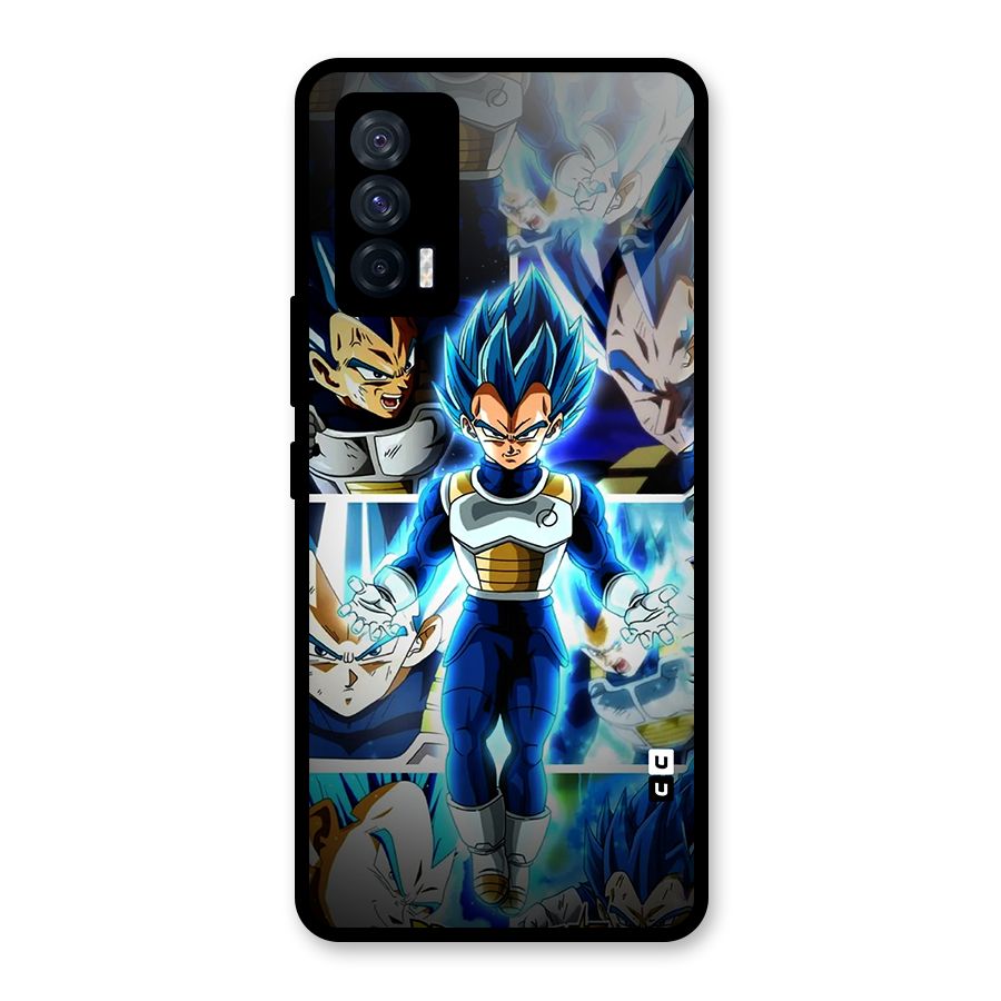 Prince Vegeta Glass Back Case for Vivo iQOO 7 5G