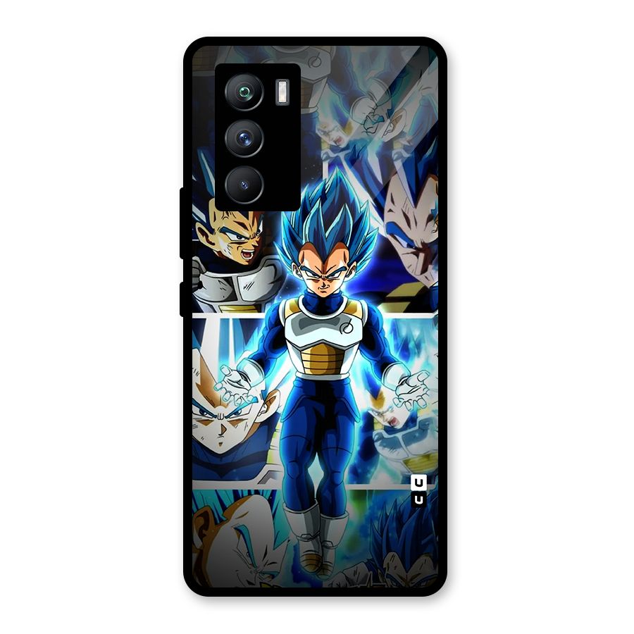 Prince Vegeta Glass Back Case for Vivo iQOO 9 SE