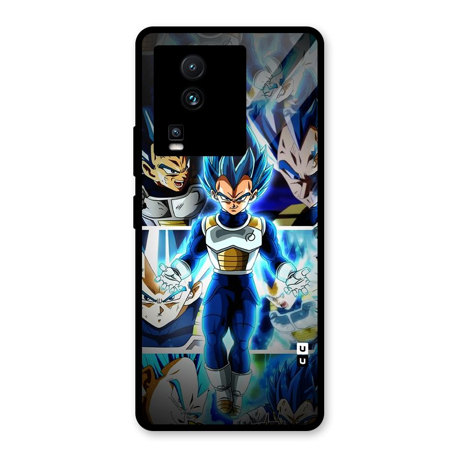 Prince Vegeta Glass Back Case for Vivo iQOO Neo 7 Pro