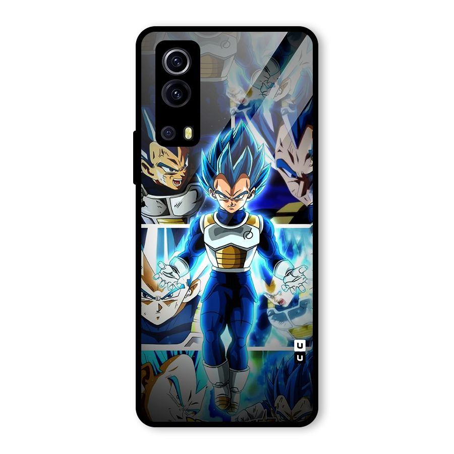 Prince Vegeta Glass Back Case for Vivo iQOO Z3