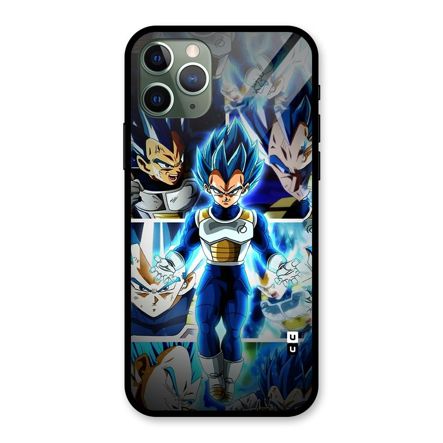 Prince Vegeta Glass Back Case for iPhone 11 Pro