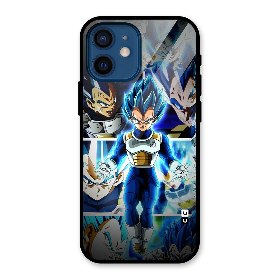 Prince Vegeta Glass Back Case for iPhone 12 Mini