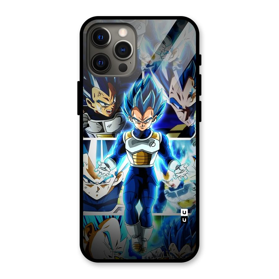 Prince Vegeta Glass Back Case for iPhone 12 Pro Max