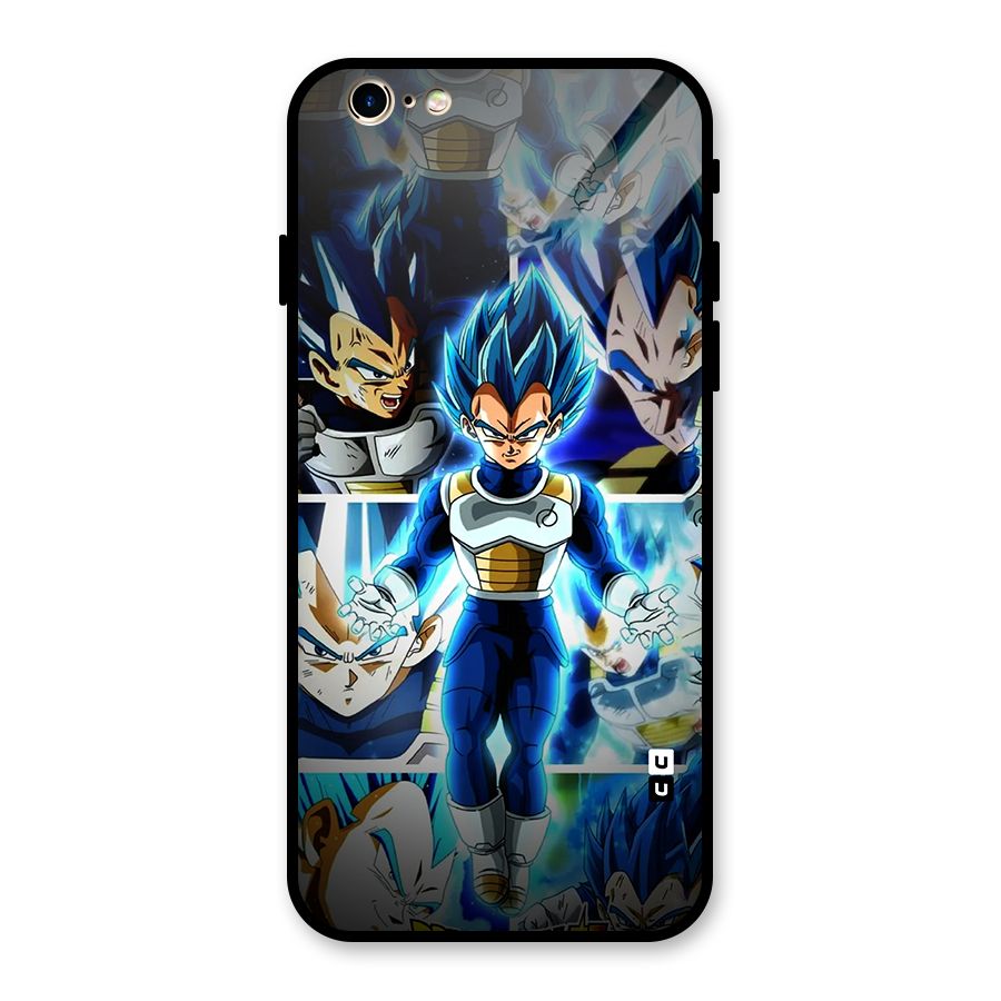 Prince Vegeta Glass Back Case for iPhone 6 6S