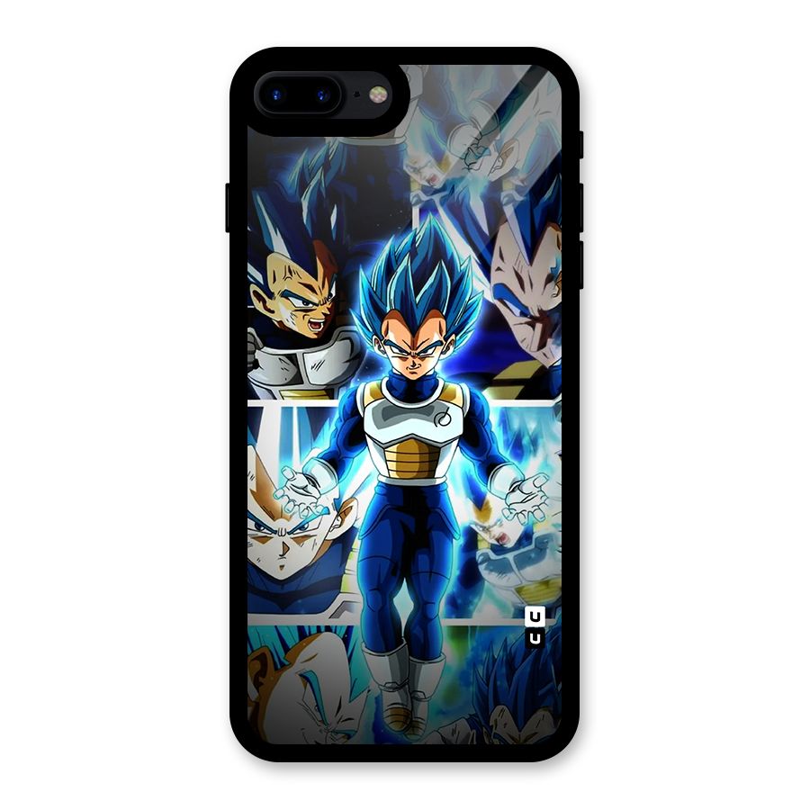 Prince Vegeta Glass Back Case for iPhone 7 Plus