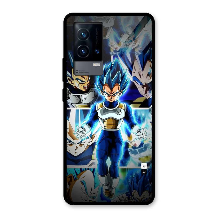 Prince Vegeta Glass Back Case for iQOO 9 5G