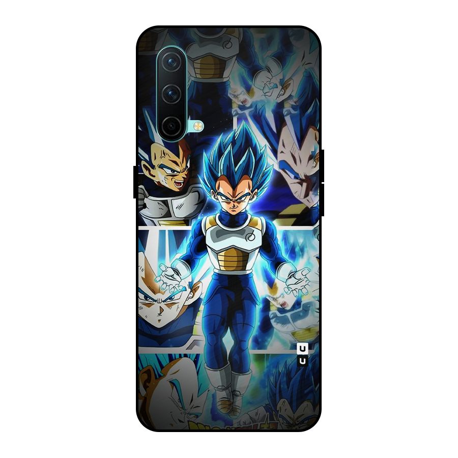 Prince Vegeta Metal Back Case for OnePlus Nord CE 5G