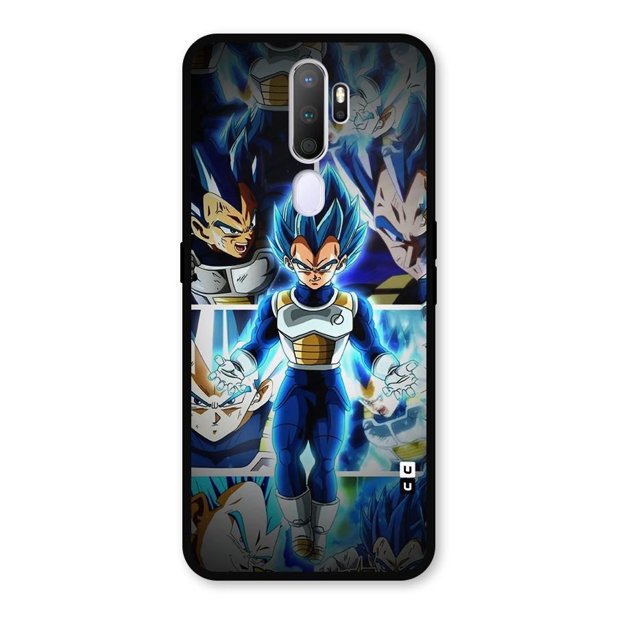 Prince Vegeta Metal Back Case for Oppo A9 (2020)