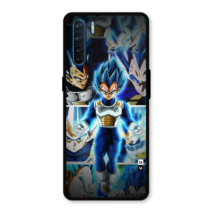 Prince Vegeta Metal Back Case for Oppo F15
