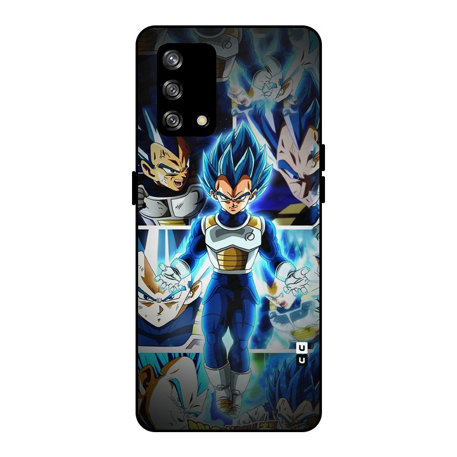 Prince Vegeta Metal Back Case for Oppo F19