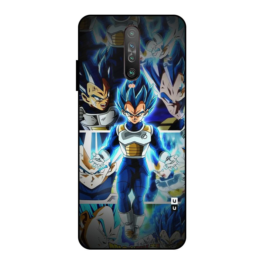 Prince Vegeta Metal Back Case for Poco X2