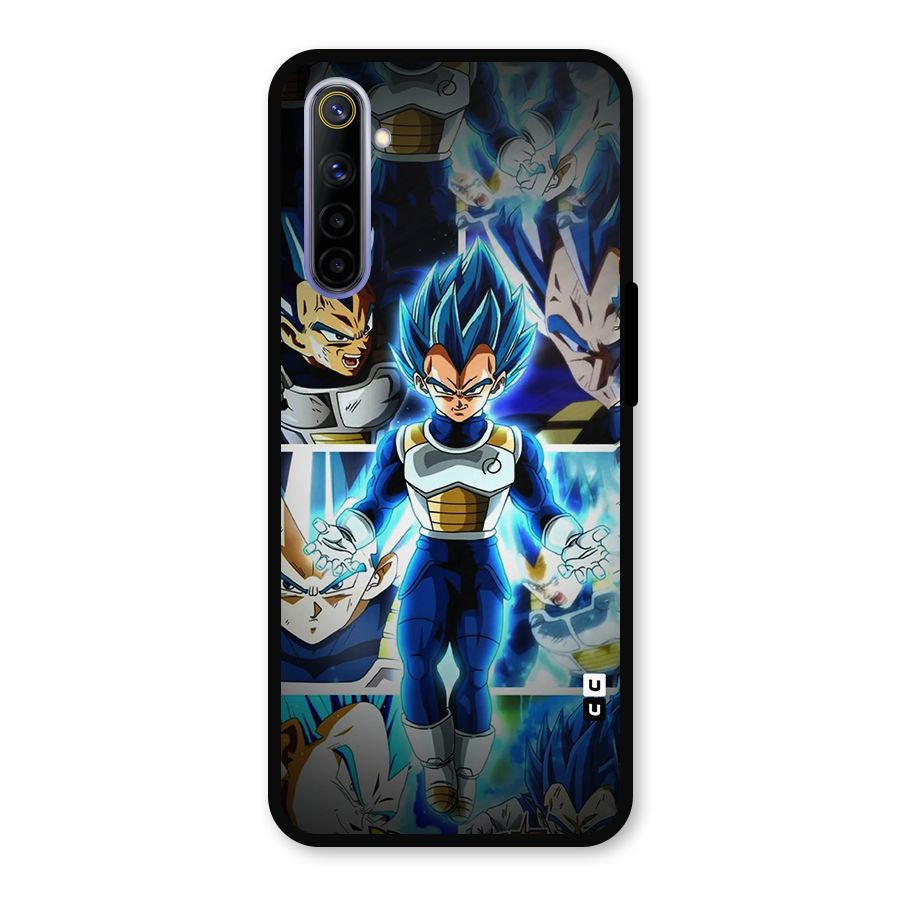 Prince Vegeta Metal Back Case for Realme 6i