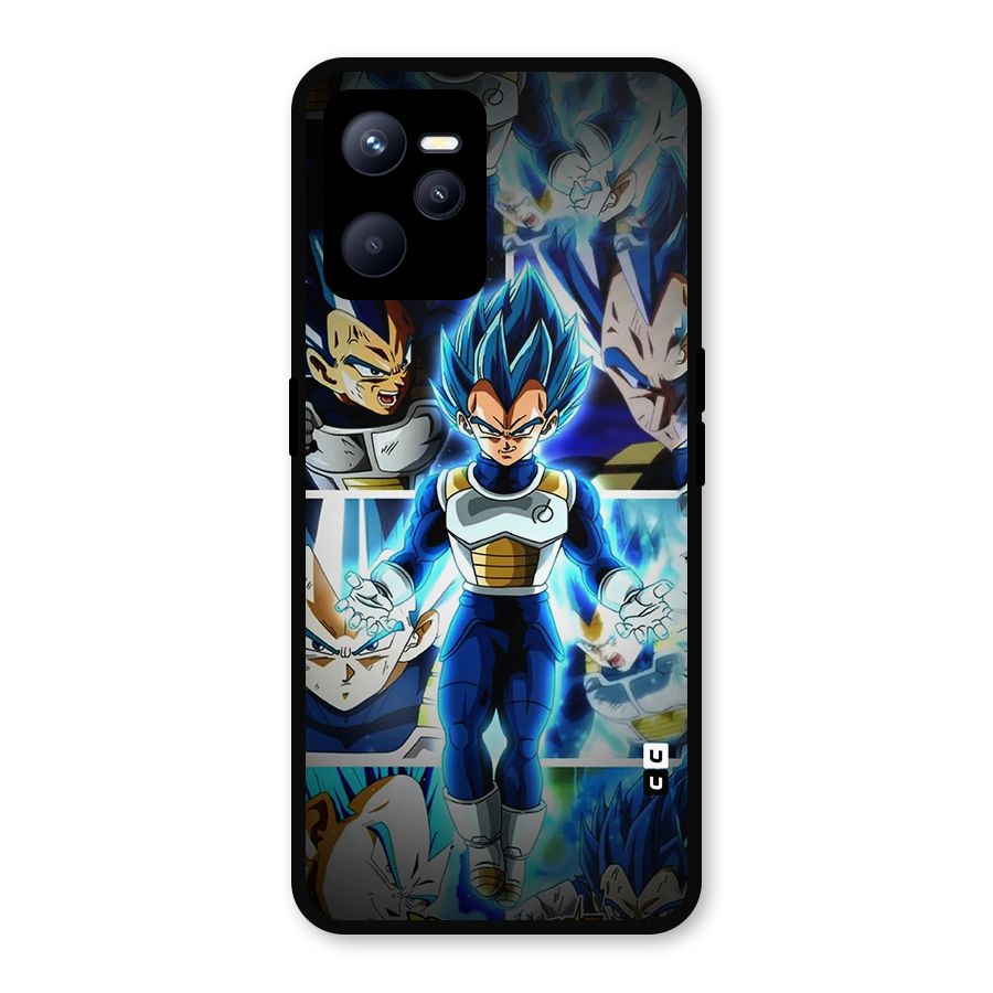 Prince Vegeta Metal Back Case for Realme C35