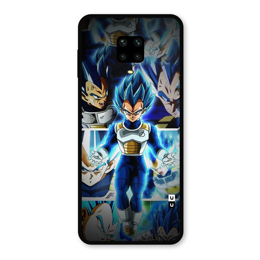 Prince Vegeta Metal Back Case for Redmi Note 9 Pro Max