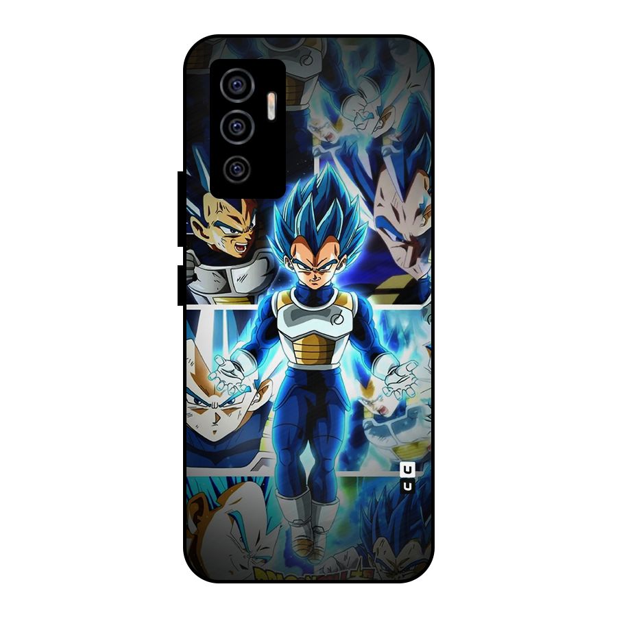 Prince Vegeta Metal Back Case for Vivo V23e