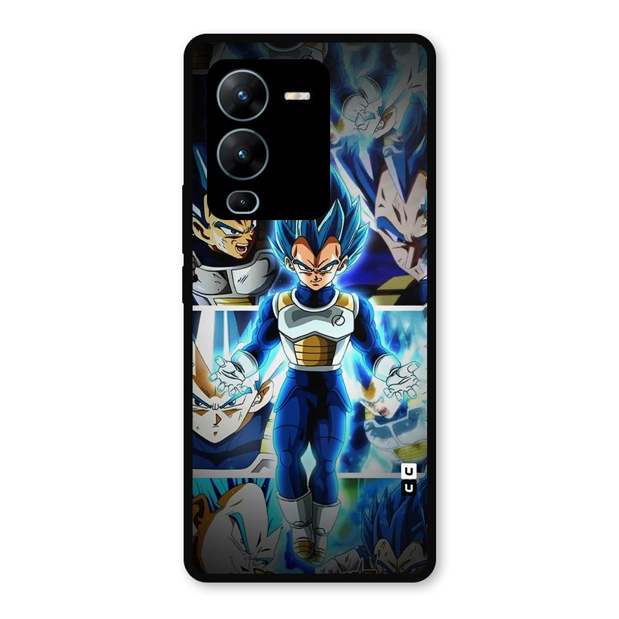 Prince Vegeta Metal Back Case for Vivo V25 Pro