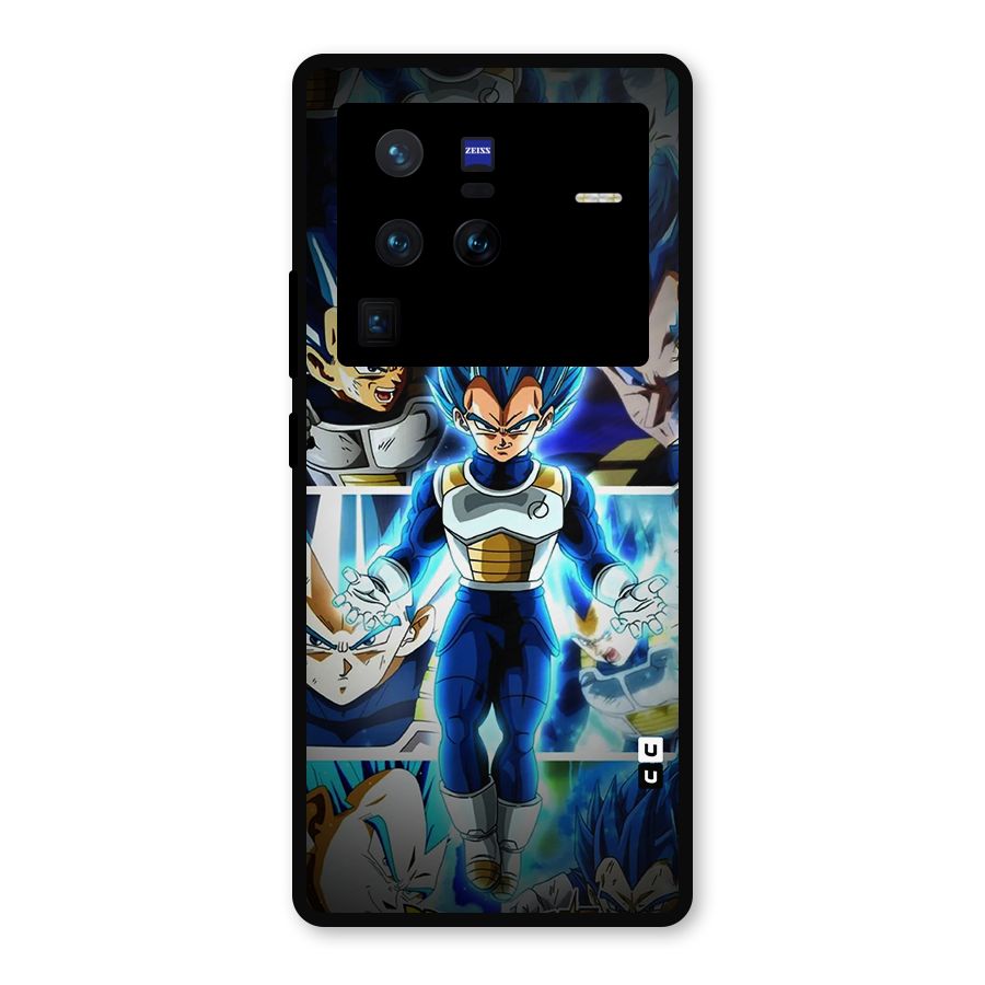 Prince Vegeta Metal Back Case for Vivo X80 Pro
