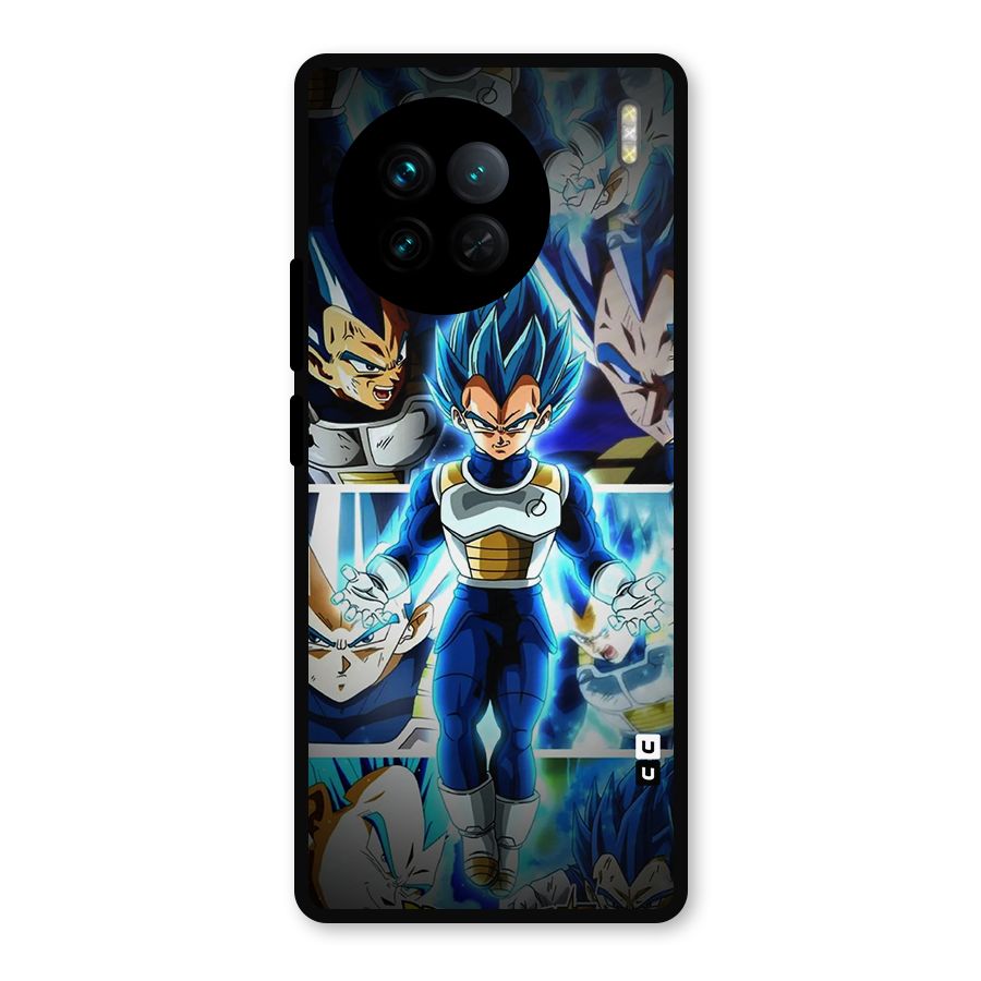 Prince Vegeta Metal Back Case for Vivo X90