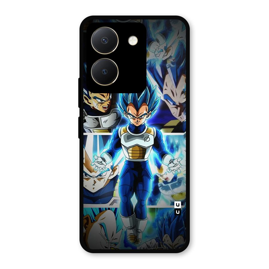 Prince Vegeta Metal Back Case for Vivo Y36
