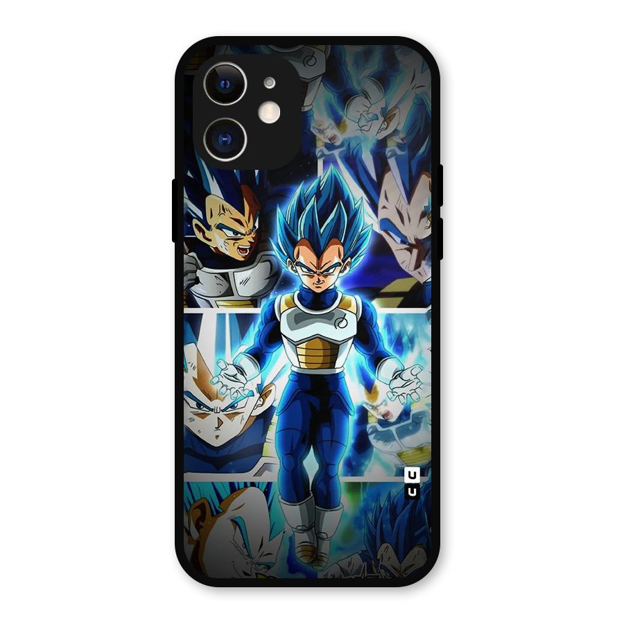 Prince Vegeta Metal Back Case for iPhone 12