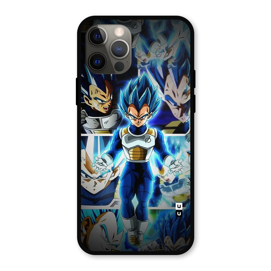 Prince Vegeta Metal Back Case for iPhone 12 Pro