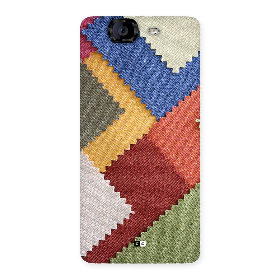 Printed Fabric Back Case for Canvas Knight A350